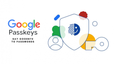 google passkey